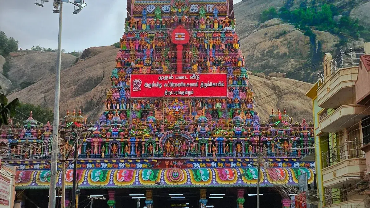 Thiruparankundram Murugan Temple near Madurai