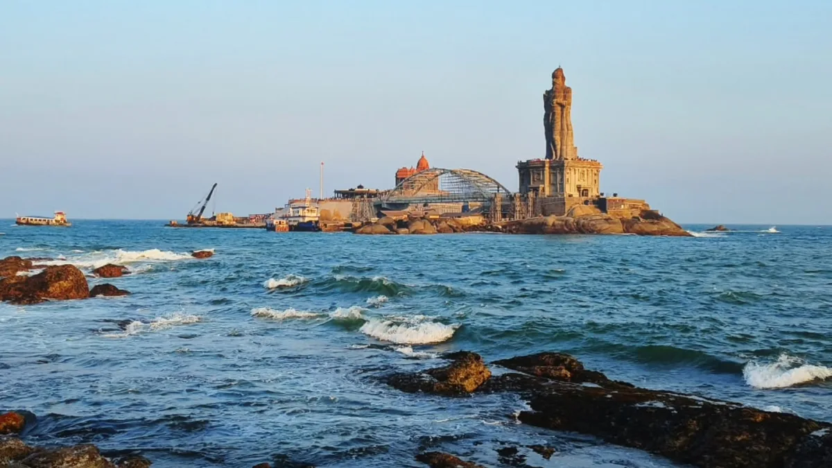 Vivekananda Rock Memorial And Thiruvalluvar Statue